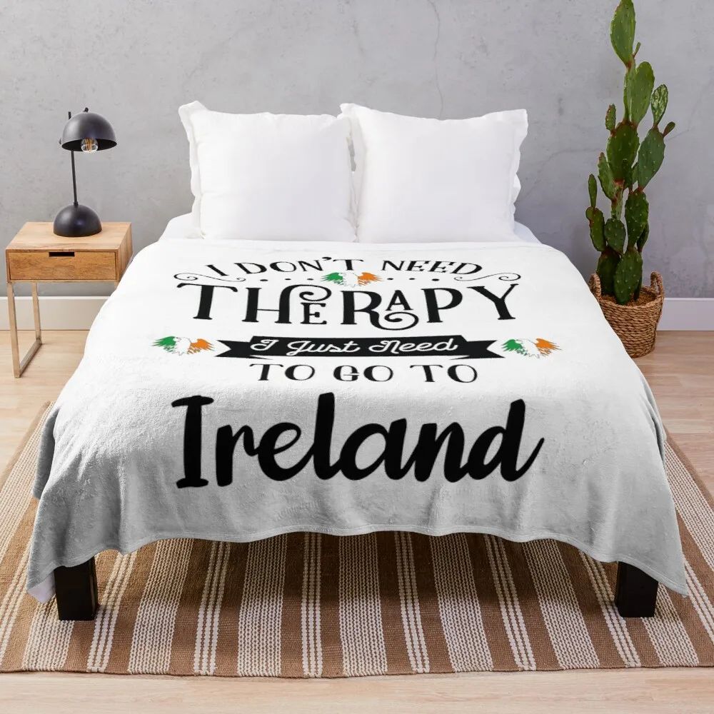 Мне не нужна терапия. просто нужно идти в ирландское одеяло теплое украшение