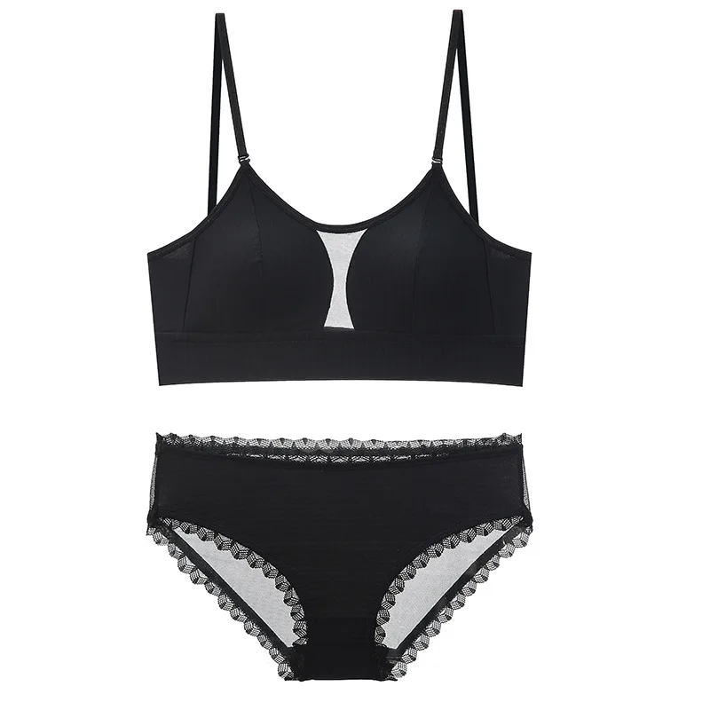 Сексуальный комплект с глубоким вырезом бюстгальтер U образным и открытой спиной