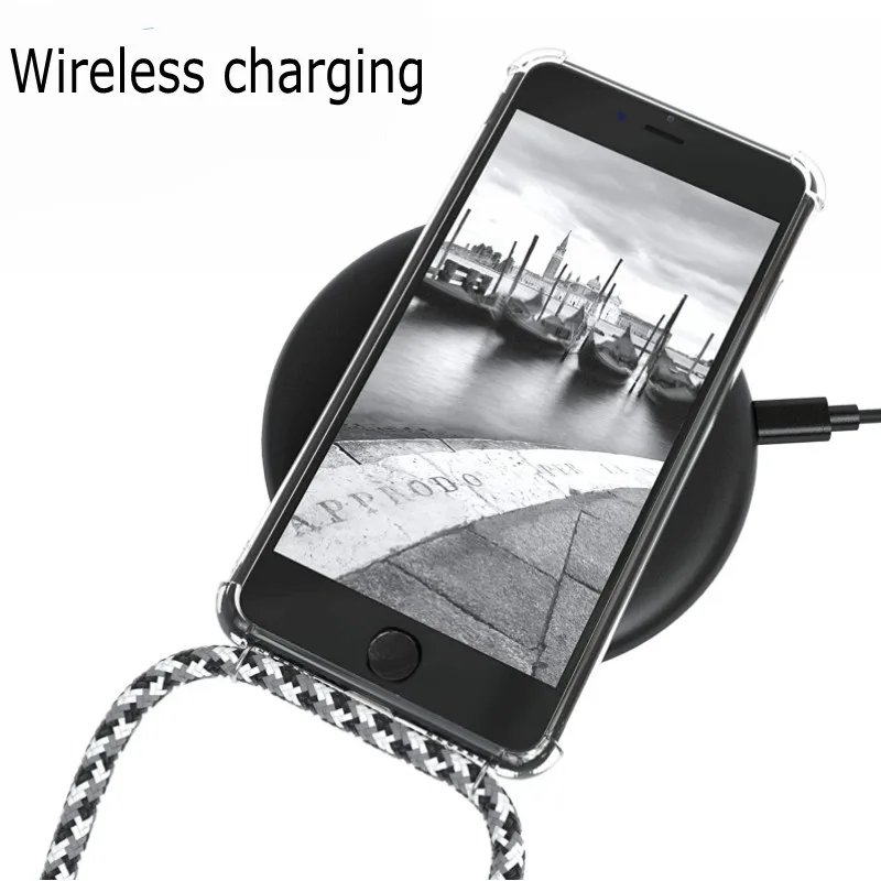 Case For Samsung Galaxy S20 FE S21 Plus Note 20 Ultra M51 A42 M31S Crossbody Cover With Lanyard Necklace Shoulder Neck Strap