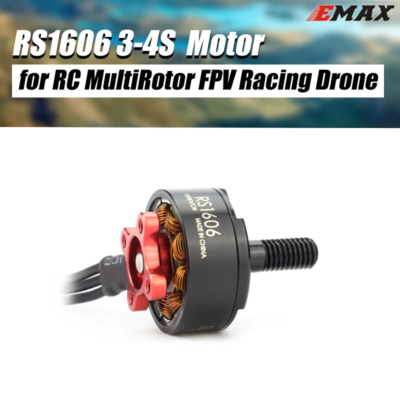 EMAX RS1606 3300KV/4000KV бесщеточный двигатель 3 4S для RC MultiRotor FPV Racing Drone запасная