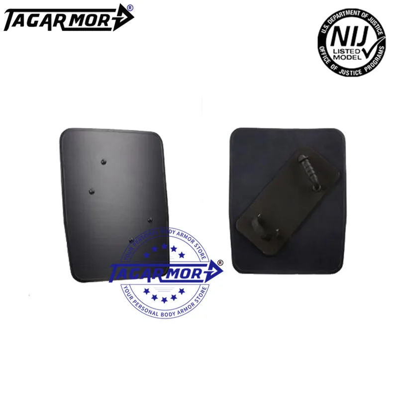 Tagarmor 500*600cm Lightweight PE Handheld Anti Riot Ballistic Shield Bullet Proof for US Standard NIJ IIIA | Безопасность и