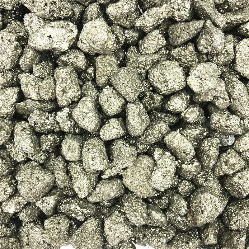 Небольшого размера натуральный Железный пиритовый кластер хрустальный камень