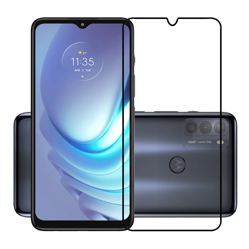 

Закаленное стекло премиум-класса 75 шт./лот 2.5D для Moto g50полное покрытие, защита экрана, защитная пленка для Motorola Moto G50