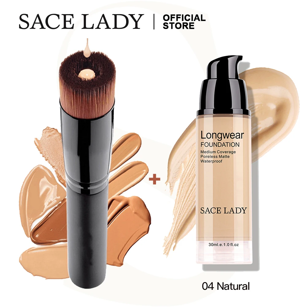 SACE LADY Make Up набор Тональная основа 30 мл Жидкая Основа матовая с высоким покрытием