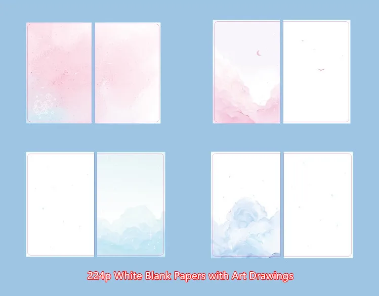 

"Whale Island" Faux Leather Soft Cover Cute Diary Journal Notebook Notepad Beautiful Girls Planner Agenda