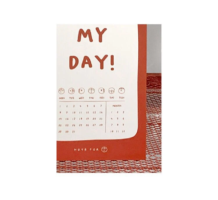 1 шт. Органайзер времени ежедневный планировщик, планшет для записей канцелярский альбом дневник Рисование ноутбука бумажные слова книжные школьные принадлежности