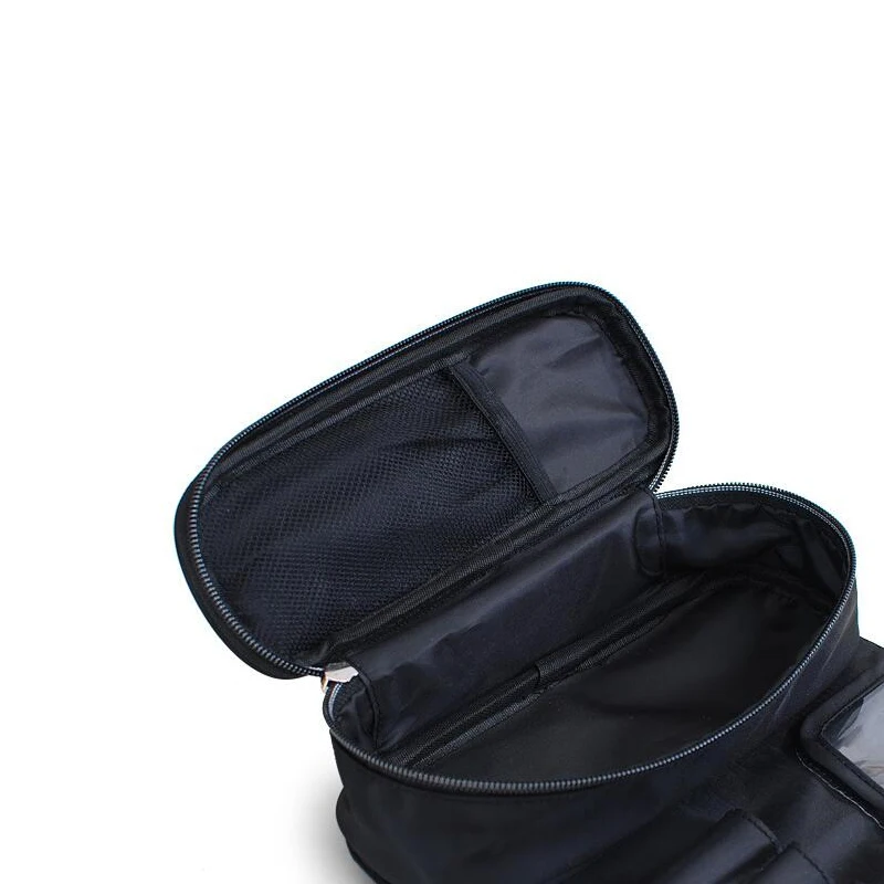 

Fashion Large Women Makeup Brush Bag Travel Toiletry Case Zipper Brush Case Pouch Organizer Holder Dustproof for Women and Girls