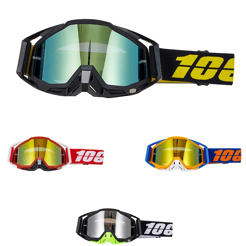 

100 motorcycle glasses gafas snow Sunglasses Bike Riding Outdoor Sports Glasses Men's and Women's Sunglasses