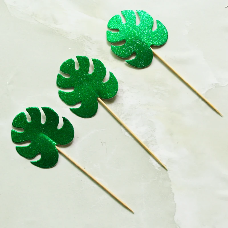 12 шт ладони листик для торта фигурки жениха и невесты Надпись Wild One День рождения