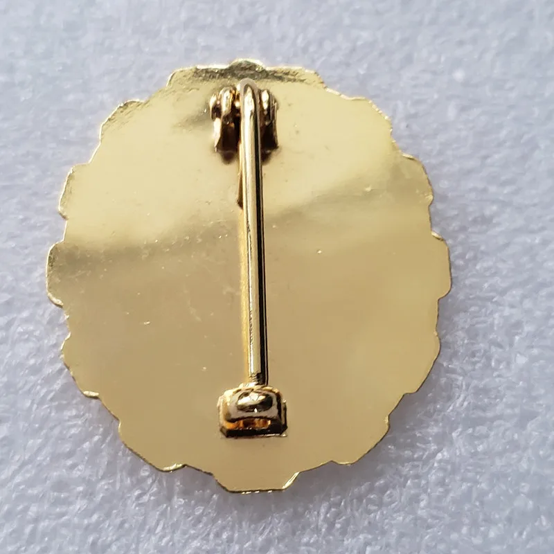 Золотистый значок в античном стиле коллекции немецкого флота металлическая