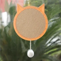 sisal cat scratcher mat board cat scratching toys with sucker wear resistant scratcher suitable for wall glass pet supplies