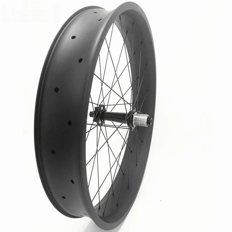 26er технический углерод для колес fatbike 26 бескамерных 80/90/100x25 мм велосипедная фара