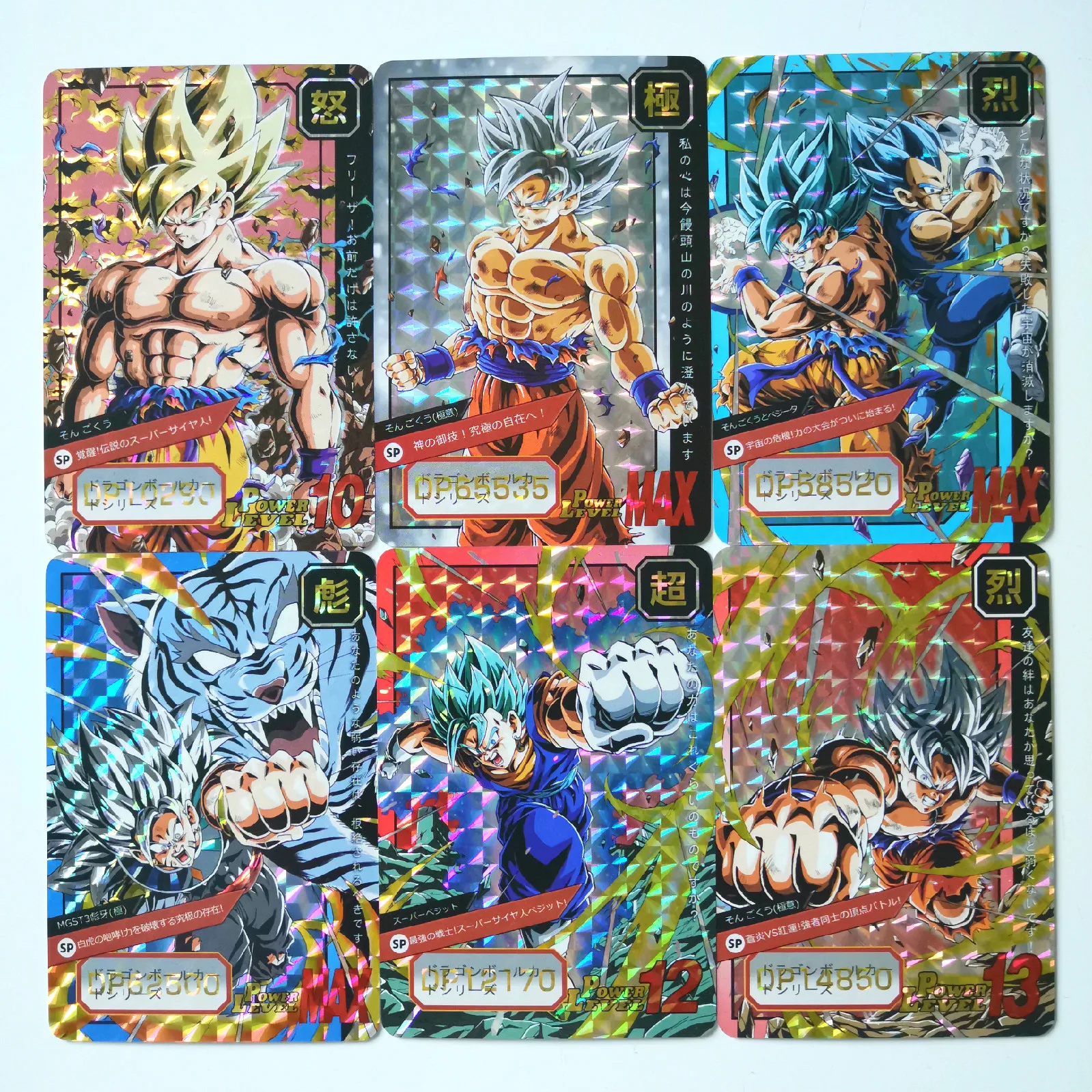 24 шт./компл. супер Dragon Ball Z тонкой ограниченное карты героев битвы ультра инстинкт персонажи Гоку, Веджета, игровая коллекция карт
