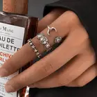 3 шт., набор колец для мужчин и женщин, в готическом стиле