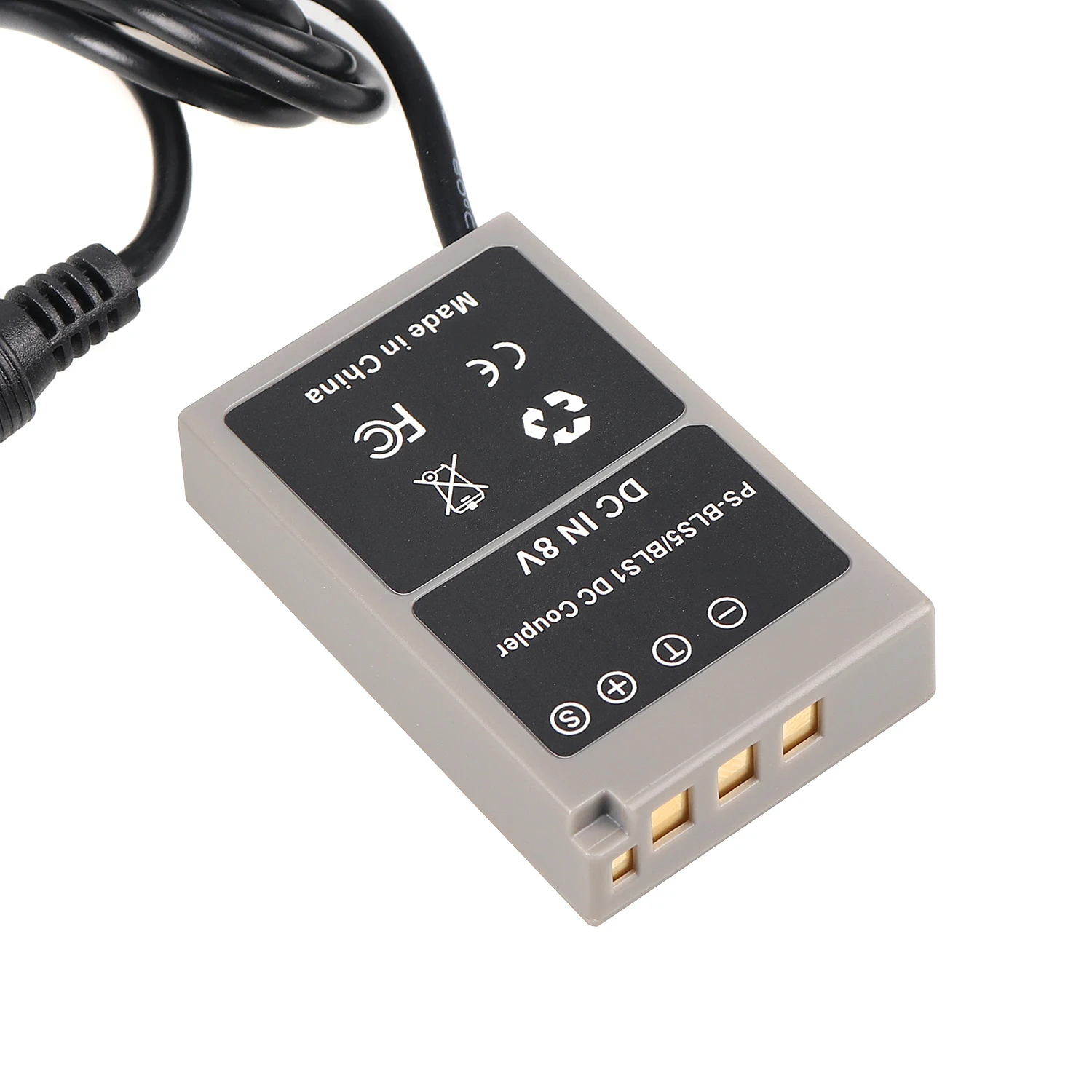 BLS5 Dummy Battery Adapter DC Coupler USB Cable for Olympus EPL8 EPL7 3/2 EPM2 EP3/2/EM10 | Электроника