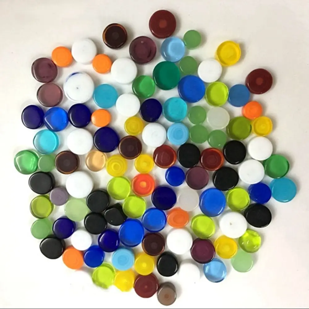 Креативное разноцветное мозаичное зеркало 30 г домашнее ручное изготовление