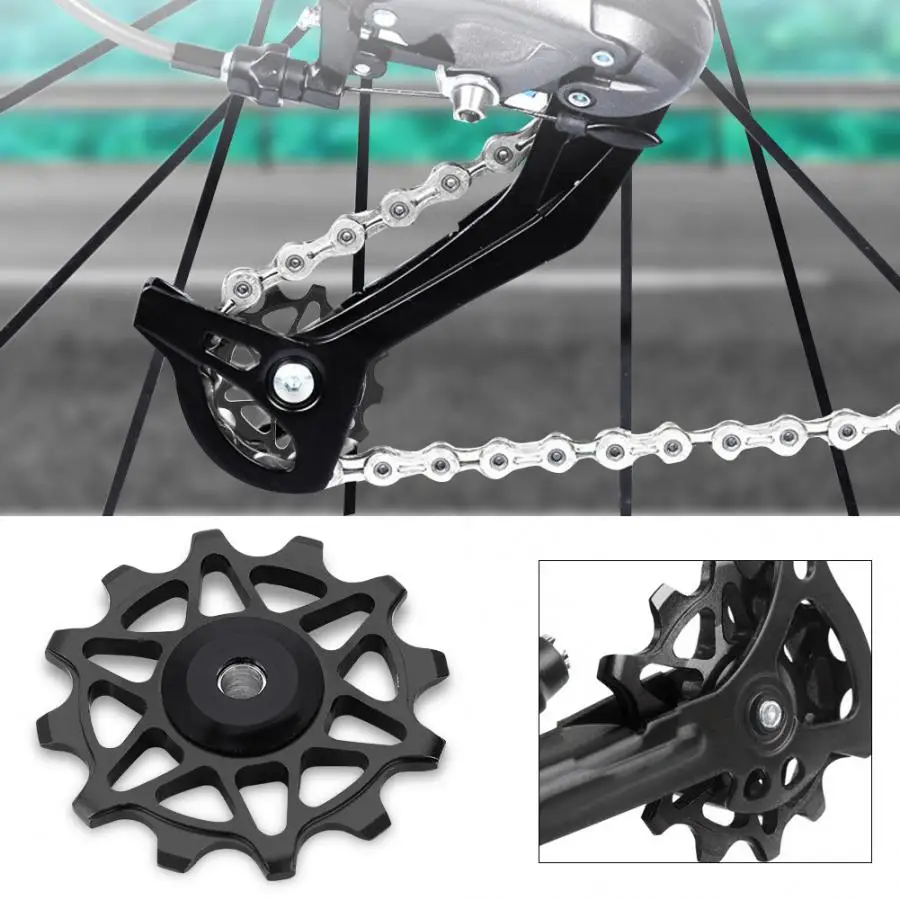 Велосипедный задний переключатель шкив 4 цвета легкий 12 т ЧПУ горный велосипед
