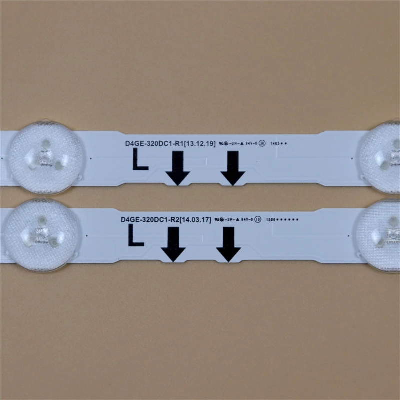 Светодиодные ленты 645 мм для телевизора Samsung UE32H5040AW UE32H5070AS UE32H5080AS UE32H5090AS комплект