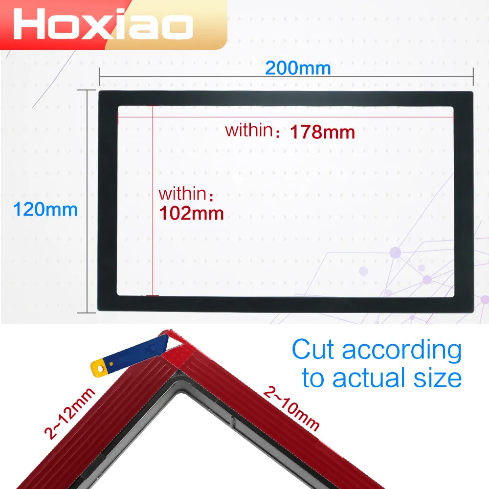 Автомагнитола 2DIN 7 дюймов Android навигация mp5-плеер рамка 178*102 внутренний диаметр и