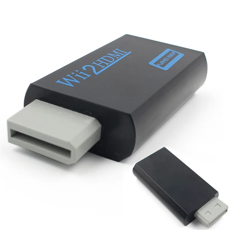 

Адаптер-конвертер для Wii в HDMI, совместимый с Wii 2, аудиовыход 3,5 мм, Full HD 720P 1080P HDTV монитор