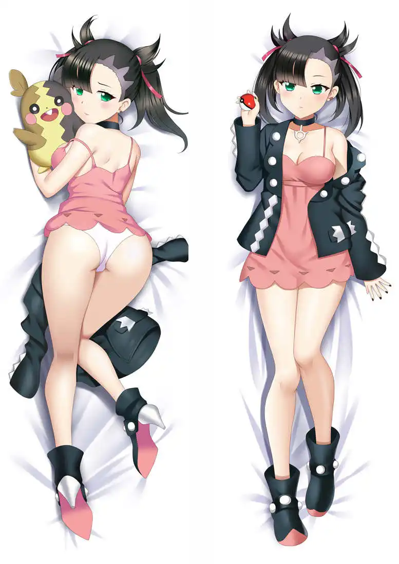 

mary pokemon go anime Characters sexy girl pokemon trainer & Lillie body Pillowcase Digimon Dakimakura