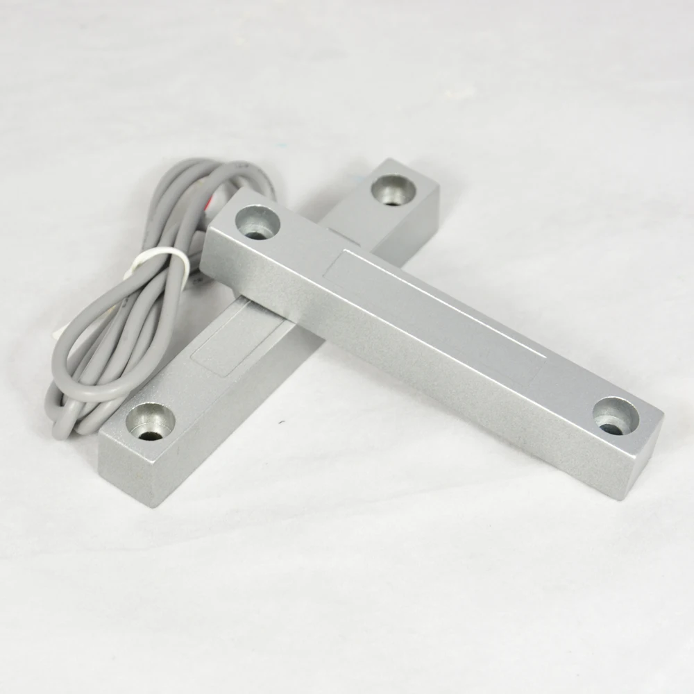 (1 шт.) металлический проводной дверной магнитный датчик выключатель