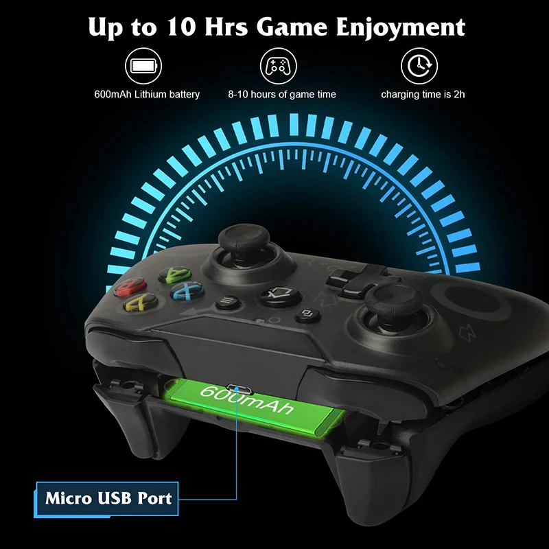 Беспроводной контроллер 2 4G для Xbox One Джойстики геймпад игровая консоль Bluetooth