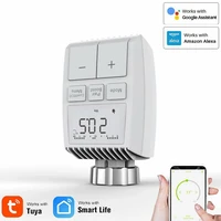 tuya zigbee radiator thermostat smart actuator programmable thermostat heater temperature controller alexa save money energy