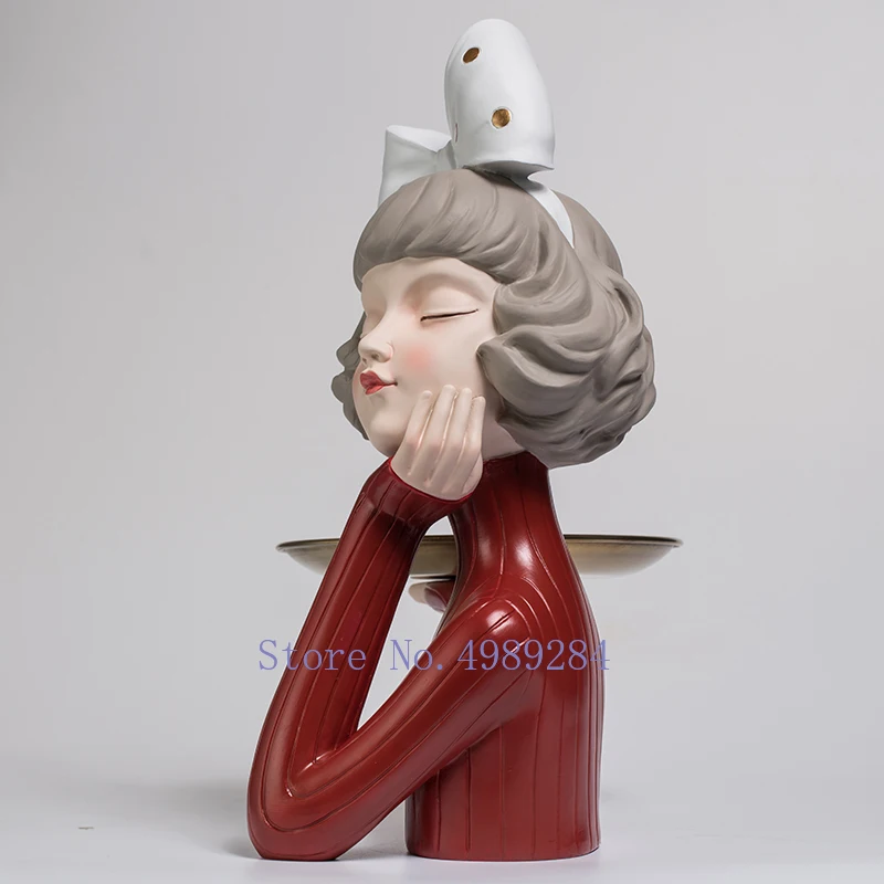 Креативная каучуковая подставка для посуды с бантом девочек настольное