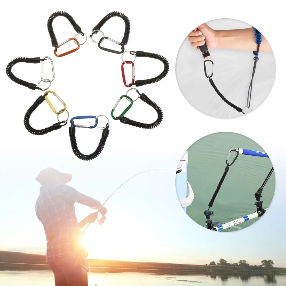 

Practical Steel Wire Extendable Boating Multicolor Ropes Fishing Lanyards Pliers Ropes Tackle Tools