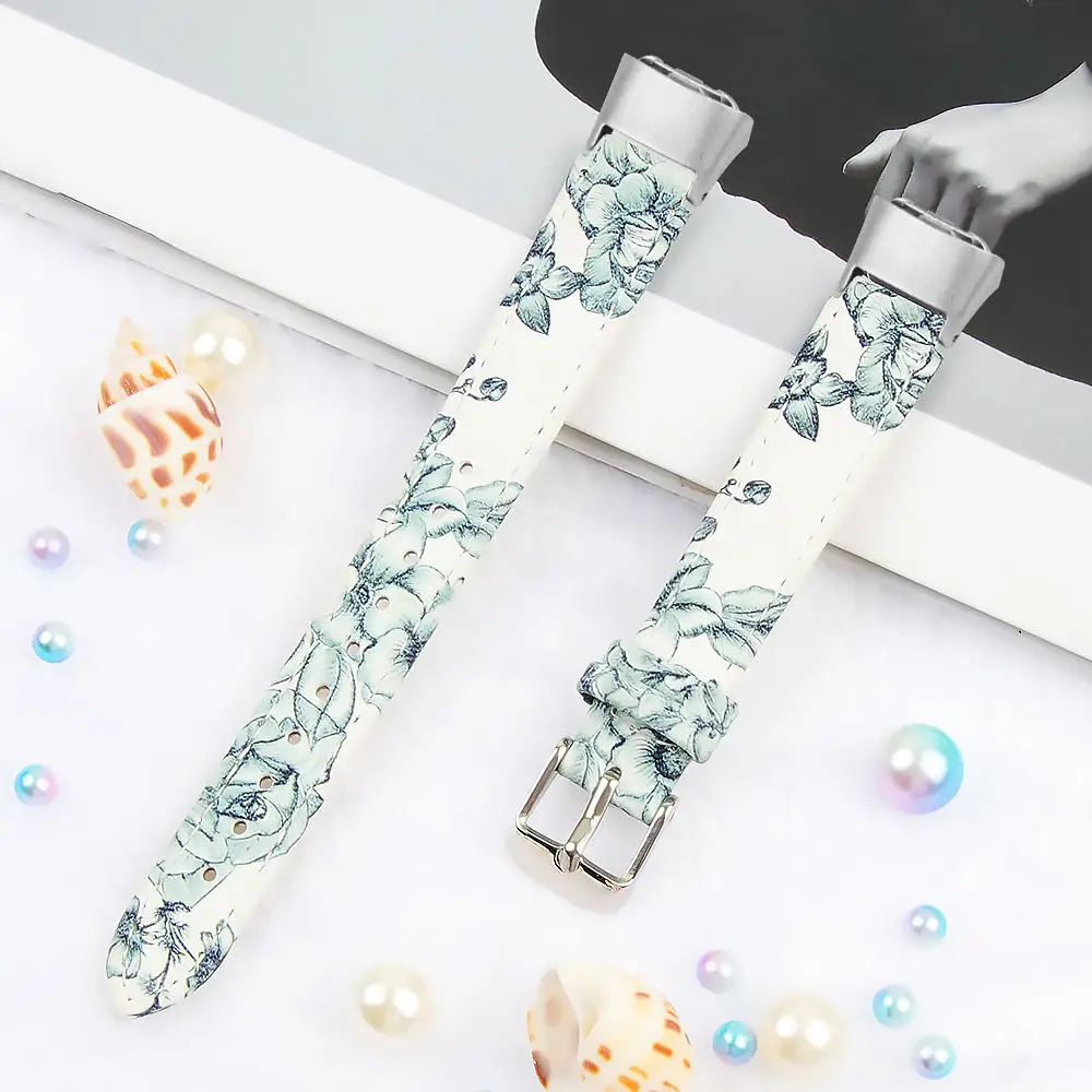 Модный высококачественный кожаный ремешок для часов в стиле ретро Samsung galaxy fit SM-R370