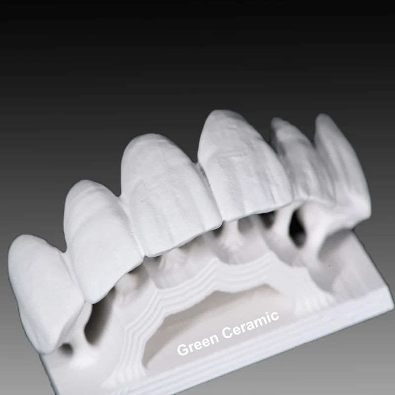 

Green Dental New Product Zirconia Disc Ultra Translucent Plus Multilayer for Roland VHF Imes Icore Milling Machine