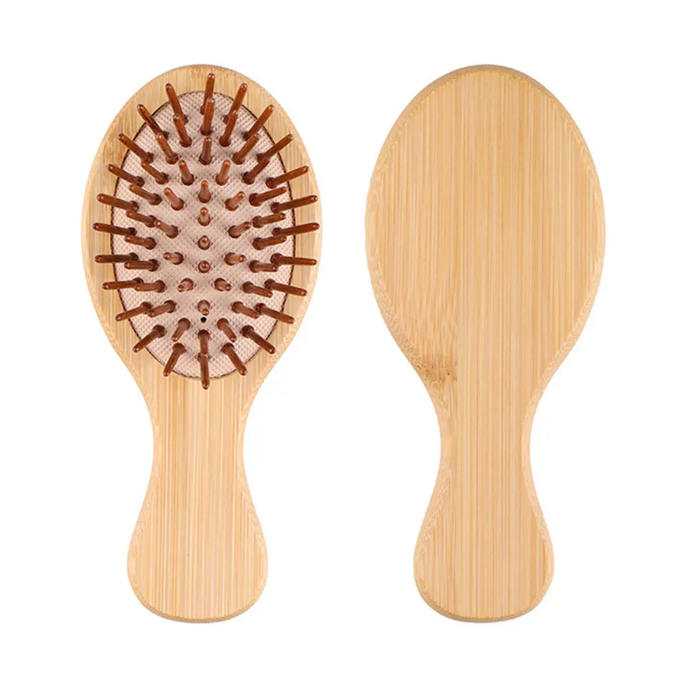 

Barber Hairbrush Wooden Detangling Hair Scalp Massage Brush Anti Static Hairdressing Airbag Comb Barber Hair Cutting Tools