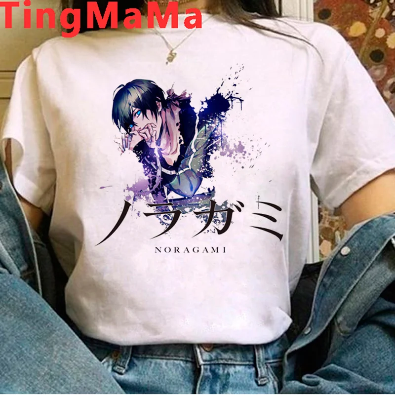 

Noragami Yato tshirt female couple streetwear japanese harajuku kawaii vintage t-shirt ulzzang