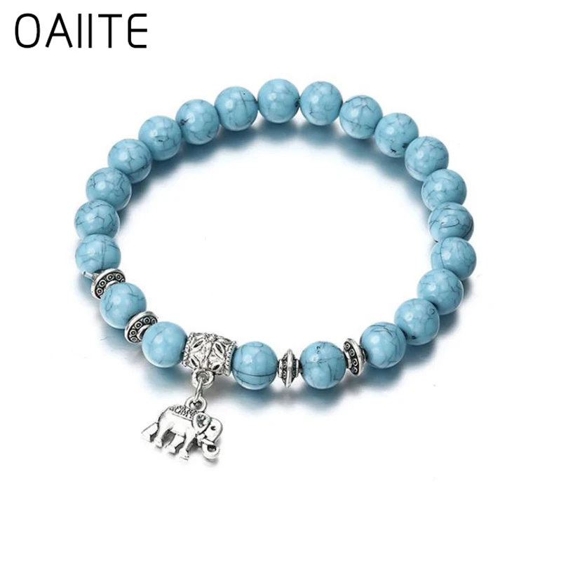 Модный мужской и женский браслет OAIITE шикарный винтажный с подвеской в стиле бохо