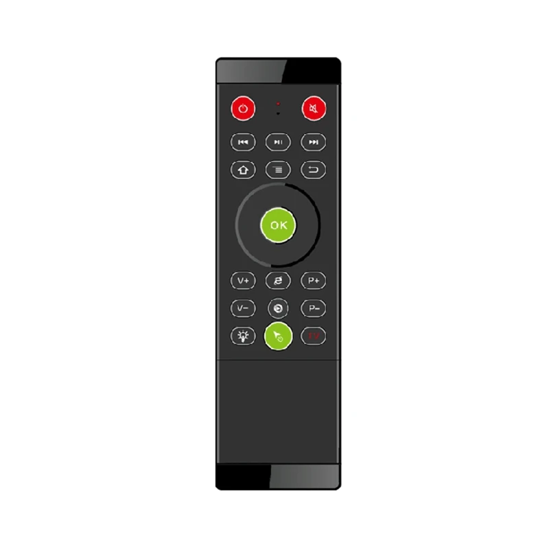 Handheld TZ16 Air Mouse 2.4GHz Wireless Double-Side Learning Sensor Gyro Touchpad Remote Control with Voice | Электроника