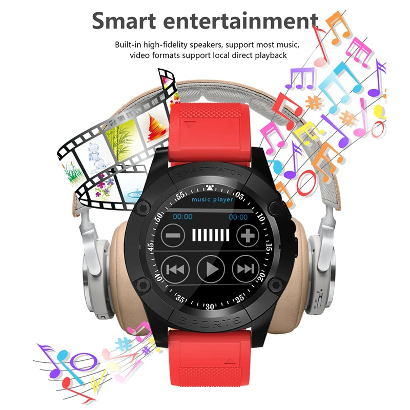 GEJIAN мужские s Смарт часы женские модные Bluetooth Сенсорный экран спортивные телефон
