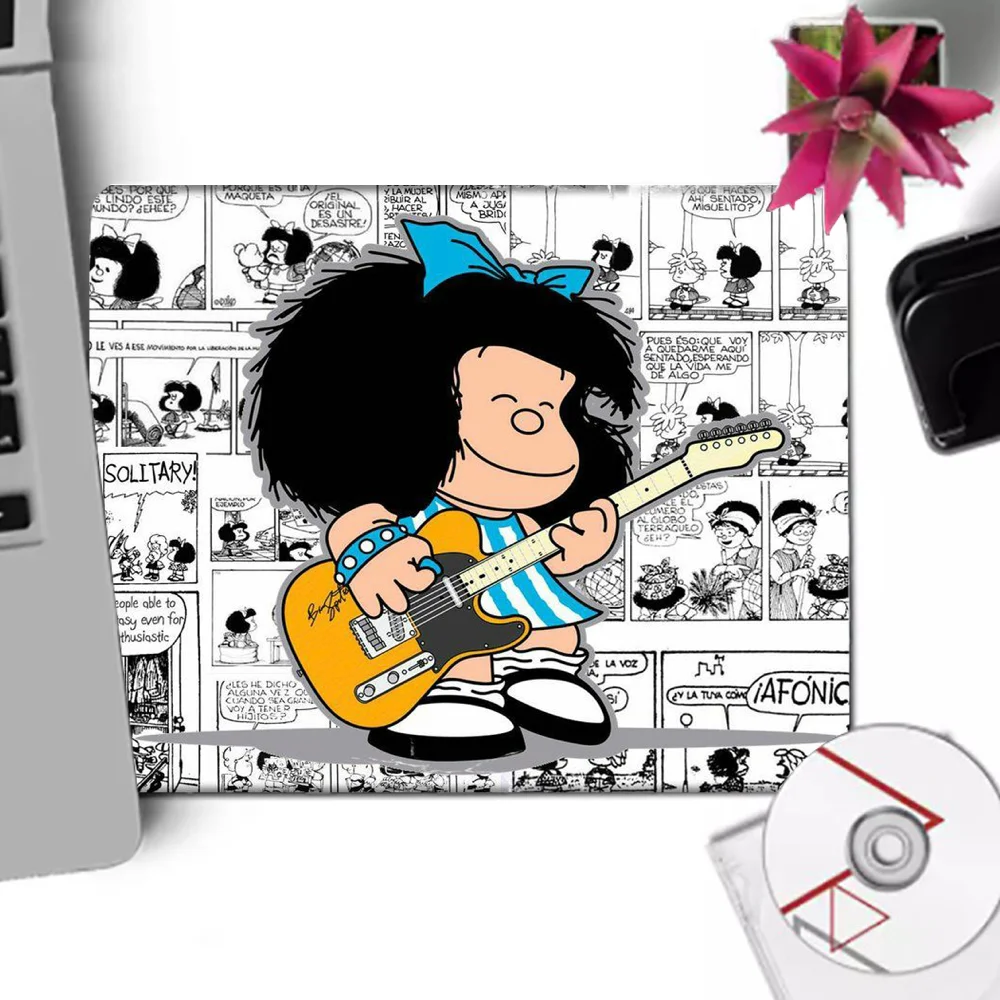 

Mafaldas Cartoon Gaming Mouse Pad PC Mousepad Game Pad Cartoon Rubber Mouse Pad Office Keyboard Pad