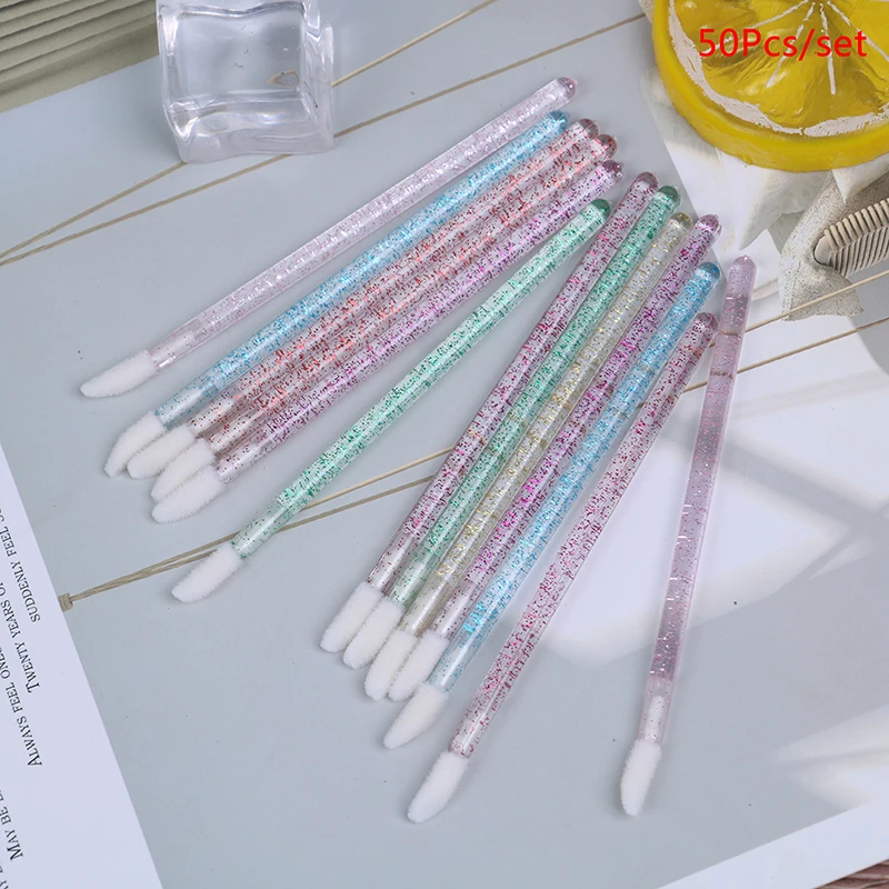 50 шт. одноразовая кисть для губ прозрачный Высокое качество губная помада