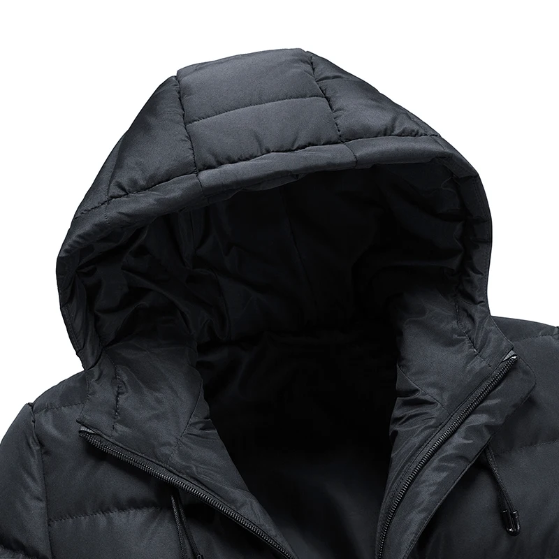 Горячая Распродажа зимняя мужская куртка с капюшоном и подкладкой популярная