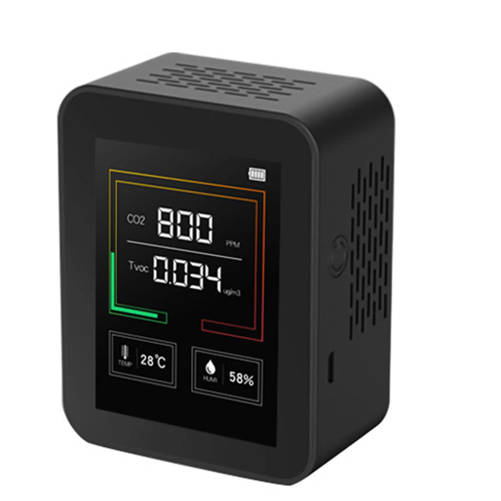 Портативный детектор концентрации CO2 анализатор температуры и влажности воздуха