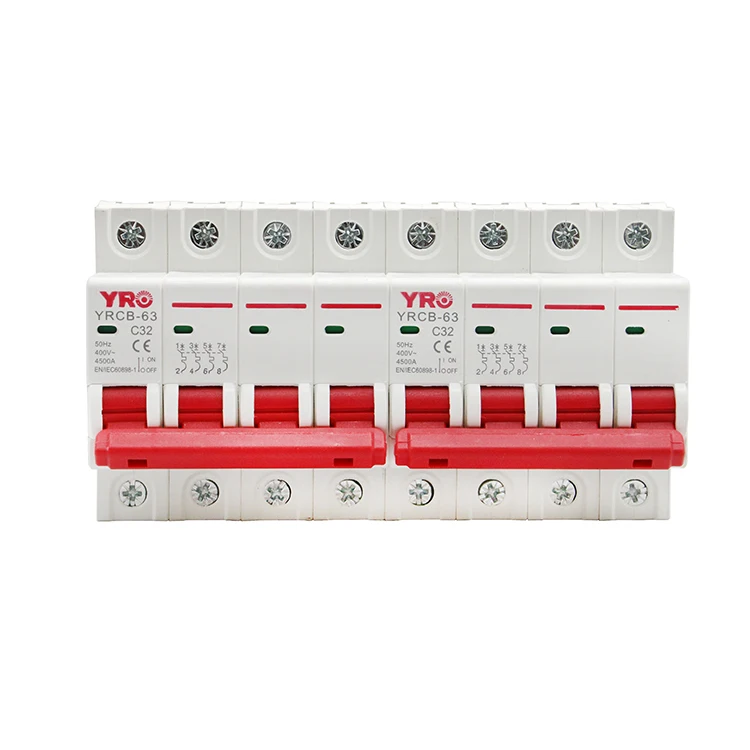 

63A Dual power Manually Transfer Switch MTS Interlock Circuit Breaker