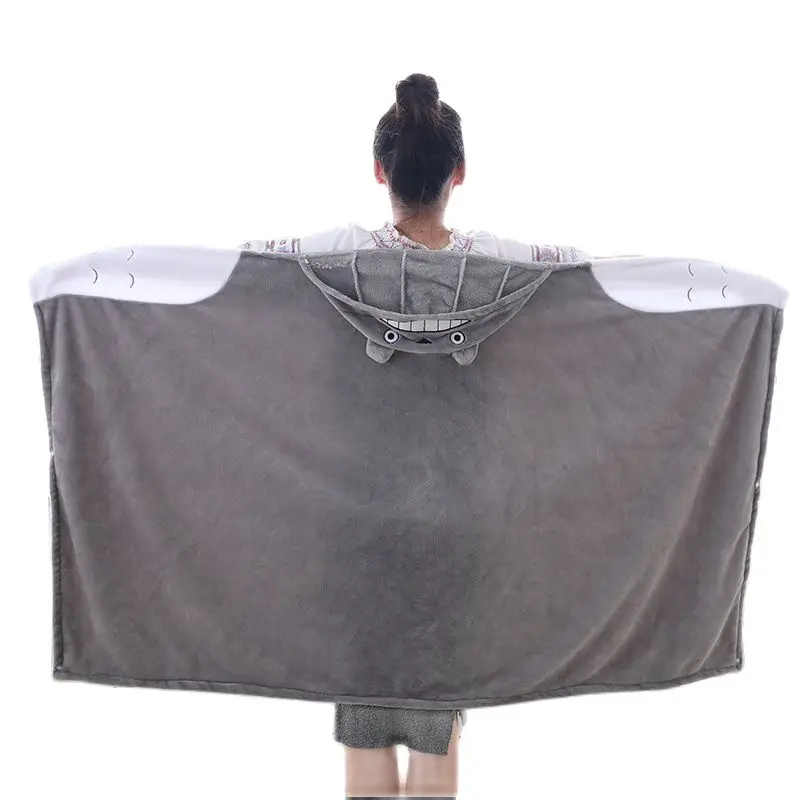 145*70 см плюшевая игрушка набивное одеяло Тоторо мантис накидка для детей мальчик