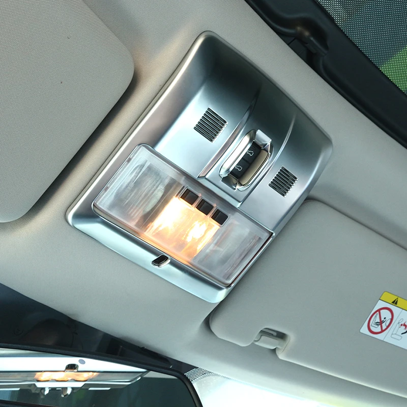 

ABS Chrome Interior Accessory Front Reading Light Cover Trim For Land Rover Discovery 4 2010-2016 Car Accessory