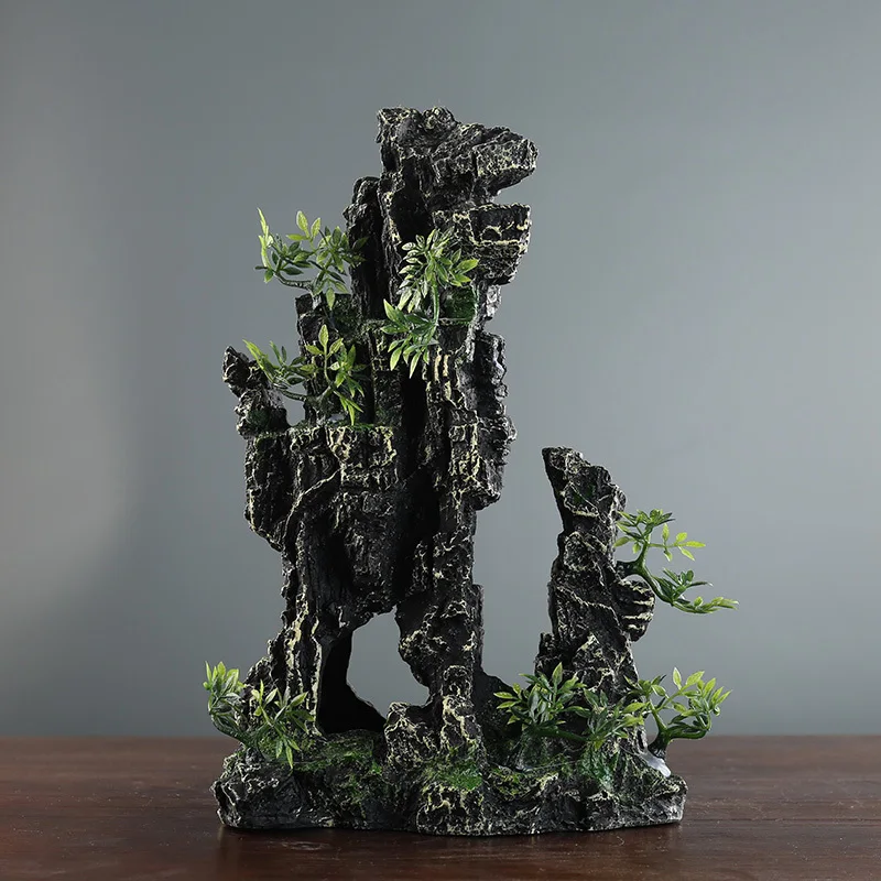 

Большие каменные камни для аквариума, украшение для аквариума, ландшафтный пейзаж, домашний декор, аксессуары для аквариума