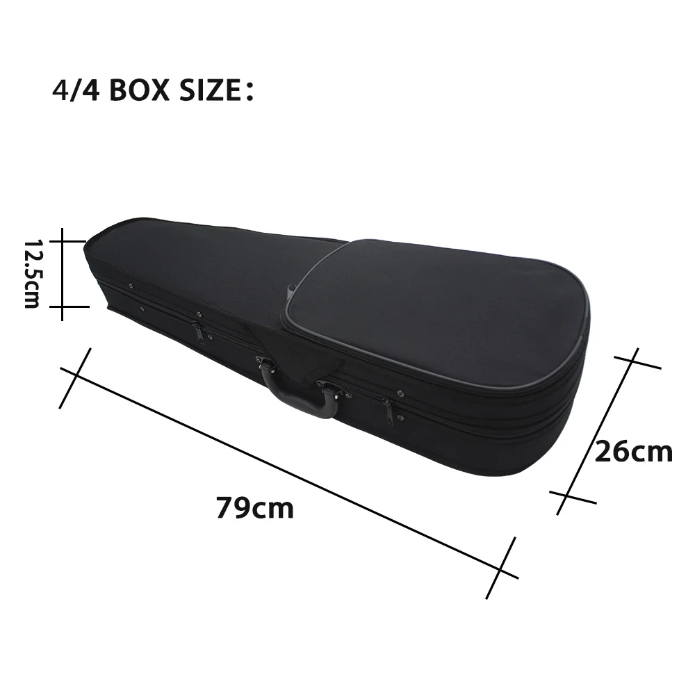 4/4 полноразмерная акустическая скрипка из твердой древесины и ели набор скрипки