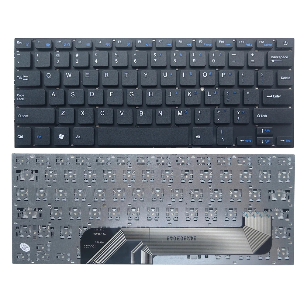 

Russian US RU laptop keyboard for Jumper EZbook 2 2GB P/N:YX-K2000 0280DD 34280B048 G151111 DK-280 KB hot sale Original