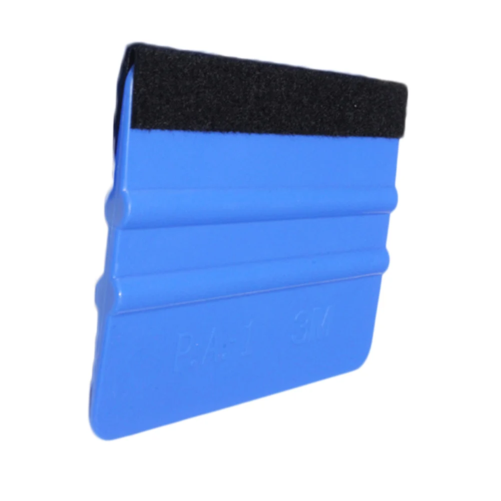 Синий Портативный войлочный Скребок 10x7 см инструмент для нанесения виниловой
