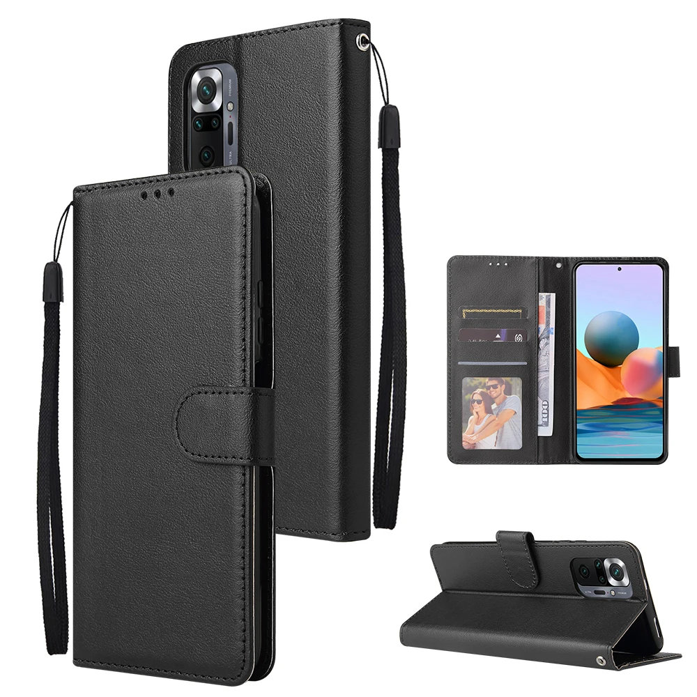 Чехол-бумажник с магнитной застежкой для Xiaomi Redmi 4A 4X 5A 5 Plus 6A 7A 8 8A 9 9A 9C Note 4 6 7 Pro 8T 9T