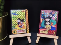 7pcsset super saiyan dragon ball z parent child heroes battle card goku game collection cards